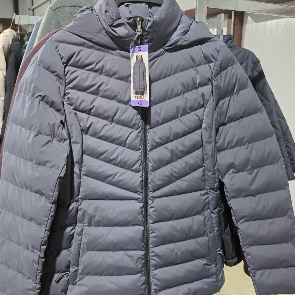 32 Degrees Women's blue Puffer Jacket